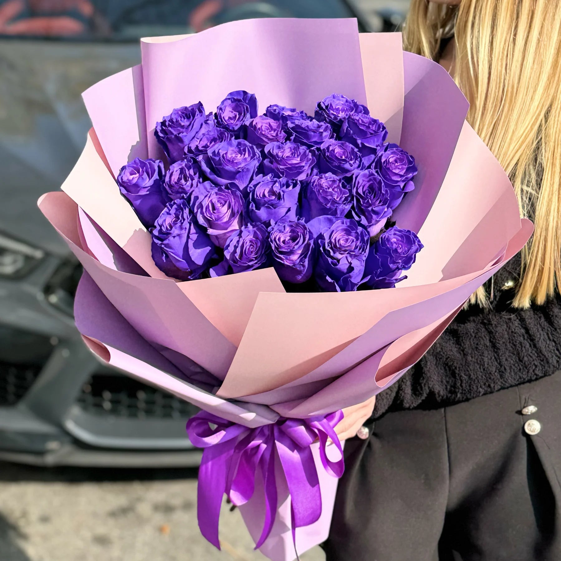 Violet Roses Purple Rose Flowers Images Preserved Roses In Lavender Purple (Every