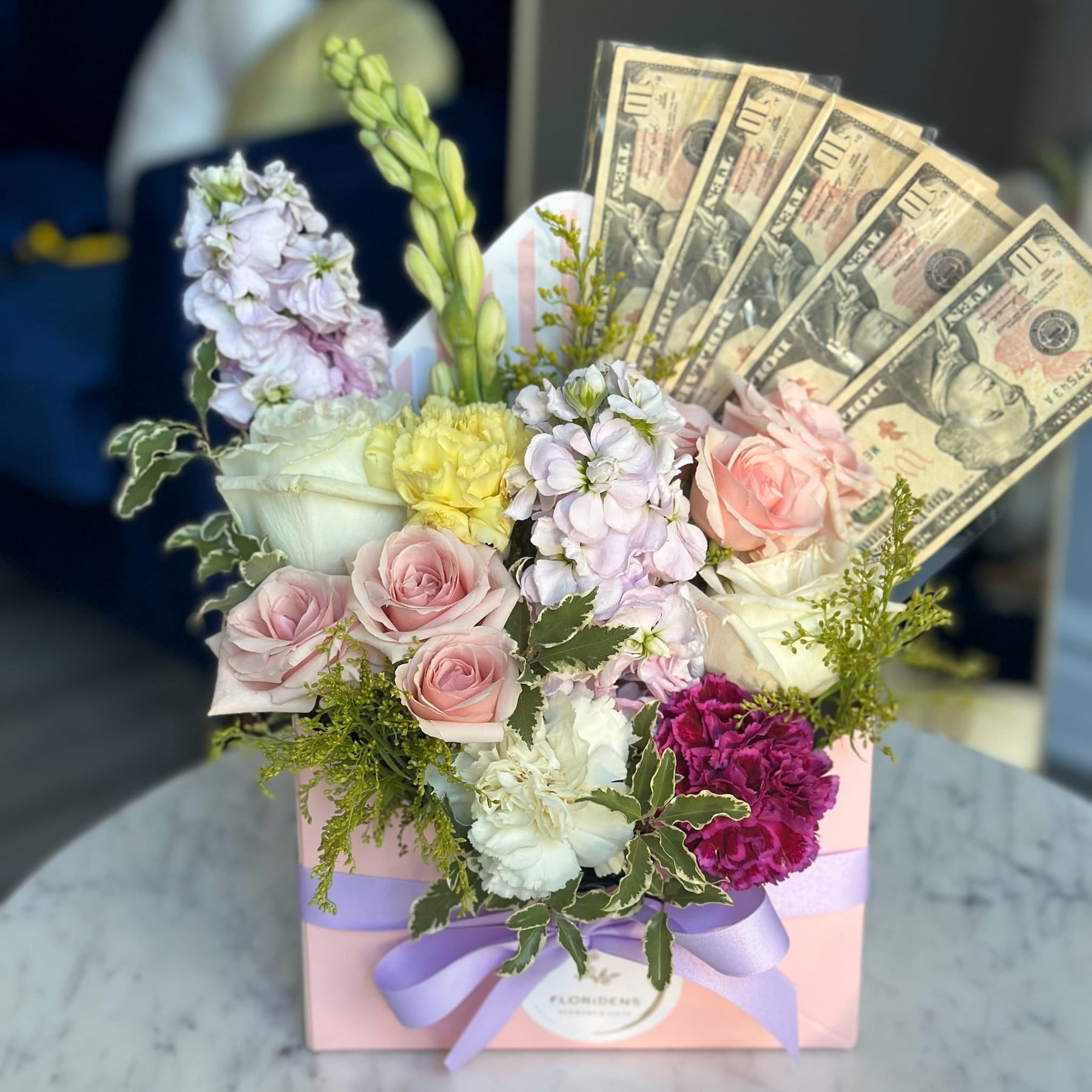 Money Bouquet - Fresh Flowers in Porterville